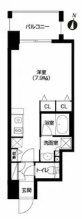 アーバネックス北浜【4階】の間取り