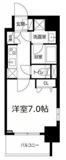 アーバネックス梅田西【7階】の間取り