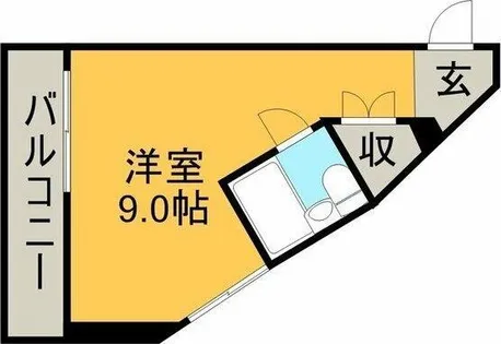 トウシュンマンション【101号室】の間取り