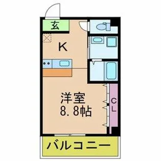ラムアンドエヌエンタープライズ【6階】の間取り