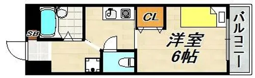 パンブロスⅤ【6階】の間取り