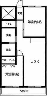 第3フクマルビル【7階】の間取り