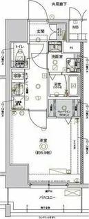 CREST TAPP黒川【13階】の間取り