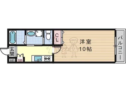 シスイル我孫子【2階】の間取り