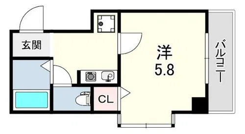 SYOWA EXCEL VIEW KOBE【1階】の間取り