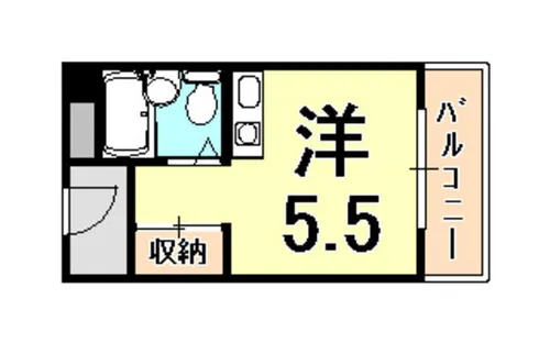 モンシャンブル【4階】の間取り