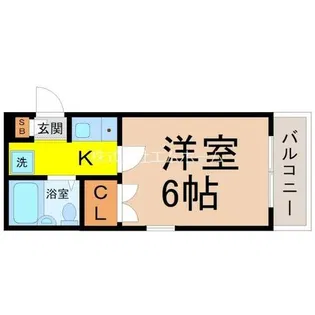 アクシス金城町【3階】の間取り
