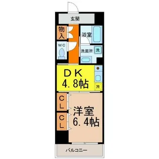 エスタシオン御器所【2階】の間取り