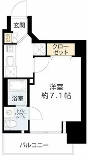 1Kの間取り画像