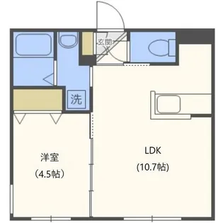 speranza KITAMARUYAMA【1階】の間取り
