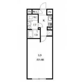 平野ビル【3階】の間取り