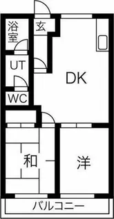 ラシャンテ【202号室】の間取り