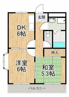 ブリーズK【4階】の間取り