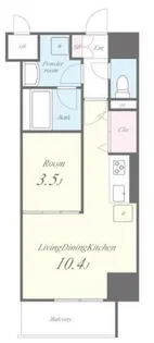 KG ソフィア アベノ播磨町【7階】の間取り