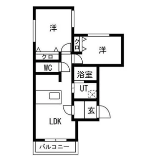 HEIMAT OYACHI【1階】の間取り