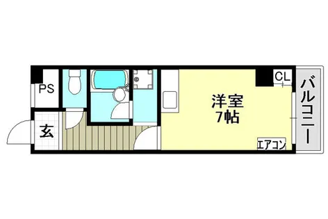 日生ビル【505号室】の間取り