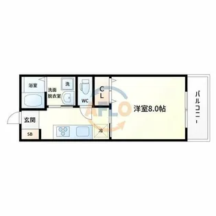 cys teradacho【2階】の間取り