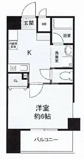 willDo難波wI【4階】の間取り