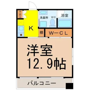 リバーフロントレジデンス【10階】の間取り
