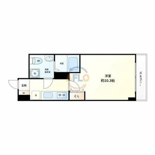 SERENiTE江坂四番館【12階】の間取り