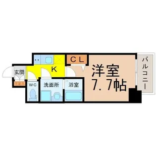 プレサンス桜通ザ・タイムズ【13階】の間取り