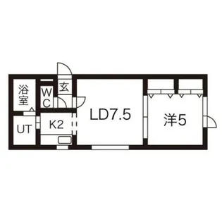 ソロコンテ宮の森【3階】の間取り