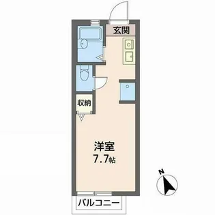プリムヴェール【0202号室】の間取り