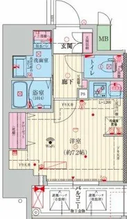 ファーストフィオーレ塚本ウェルビング【2階】の間取り