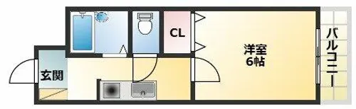 カーサさくら【3階】の間取り
