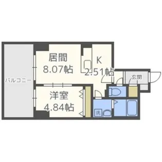 MODENA FINEST【4階】の間取り