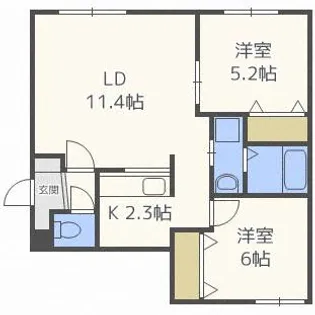 solaie N36【3階】の間取り