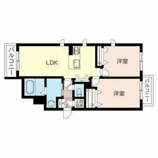 シャーメゾン グランコート【0305号室】の間取り