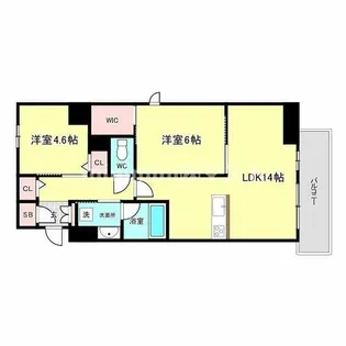 M-style【7階】の間取り