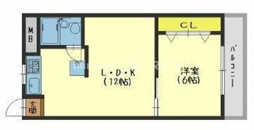 グレースフルトキワ【4階】の間取り