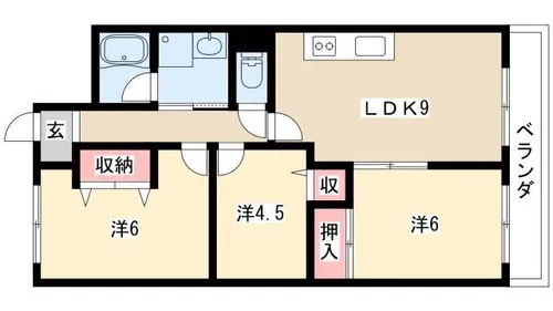 ANSWER21【2階】の間取り