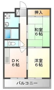 メゾンルリア【3階】の間取り