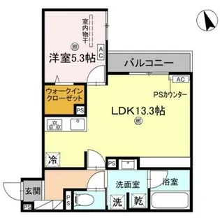 クラシスト東粉浜WEST【3階】の間取り