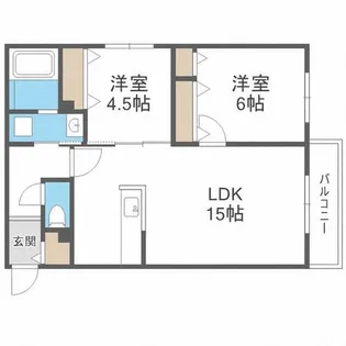 Akatsuki【1階】の間取り