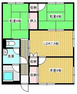 和廣ビル【301号室】の間取り