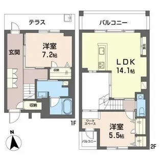 ShaMaison VentColline【0107号室】の間取り