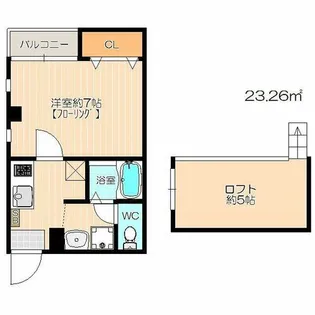 イル・グラッツィア マリーナⅠ【3階】の間取り