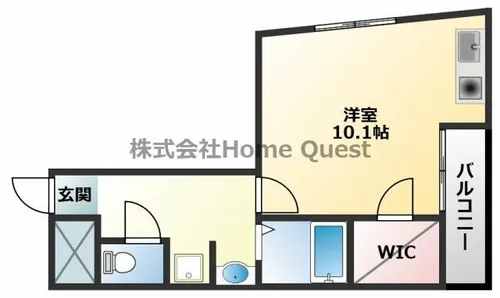 M’プラザ布施弐番館【3階】の間取り