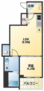 ウエストパーク【2階】の間取り