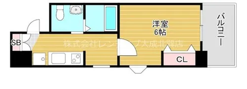 東小橋Ⅱ番館【11階】の間取り
