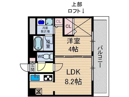 コルテ・ビラージュ【2階】の間取り
