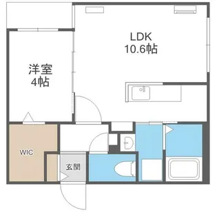 Y’s maison豊平【2階】の間取り