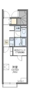 レオネクストフェリチタ 美崎【1階】の間取り