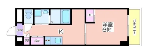 シーガルマンションⅡ【3階】の間取り