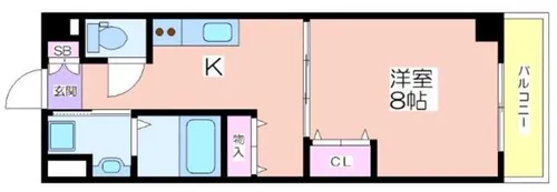 シーガルマンションⅡ【7階】の間取り