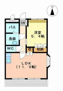 エリシオン【2階】の間取り